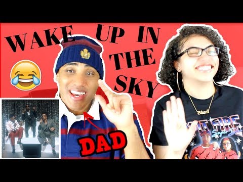 MY DAD REACTS TO Gucci Mane, Bruno Mars, Kodak Black - Wake Up in The Sky [Official Video] REACTION
