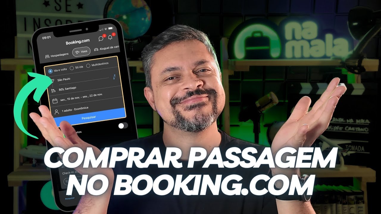 Como comprar Passagens aéreas no Booking | MANUAL DO VIAJANTE #03
