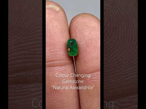 Natural Alexandrite Available #alexandrite #sale #newyork #japan #dubai #viral #shorts #jewellery 💐