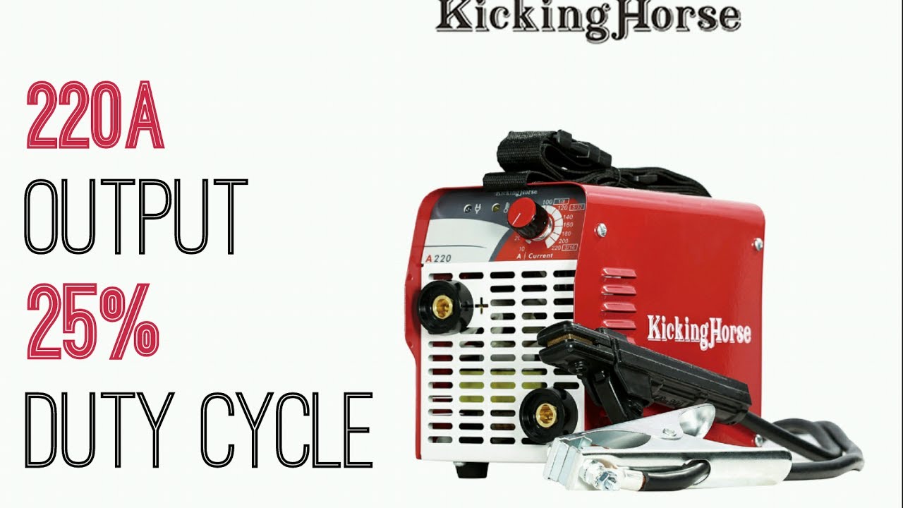  KICKINGHORSE Soldador MIG sin gas F130 CSA/US