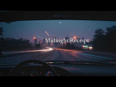 Midnight Receipt [Full Song] late night drive in the rain ~ lofi hip hop mix