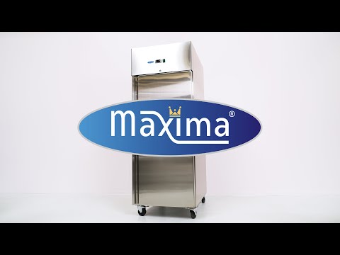 Maxima Gastro Bäckerei Kühlschrank - 800 l - Einstellbare Regale - Passend 60 x 40 cm - Doppelvolumen - auf Rädern