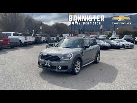 2020 MINI Countryman Cooper ALL4 in Gray for sale at Bannister Chevrolet Penticton in Penticton, BC