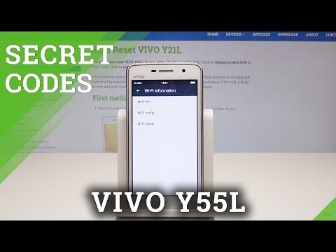 Secret Codes in VIVO Y21L - Hidden Options / Secret Menu