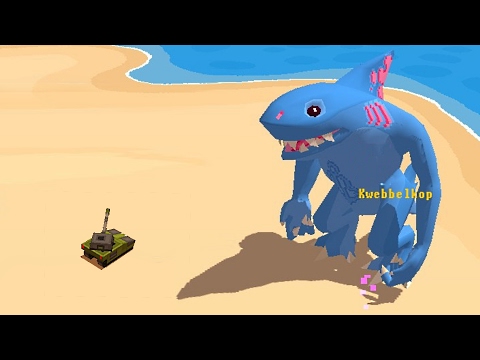 TANK vs GIANT KILLER MEGA SHARK! (Omegalodon)