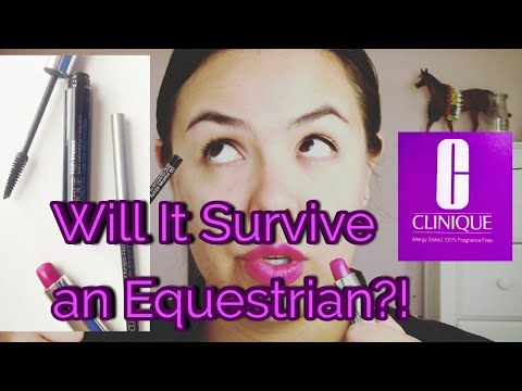 Clinique Will It Survive an Equestrian | Long Wear Makeup Test | Allison Alvarez