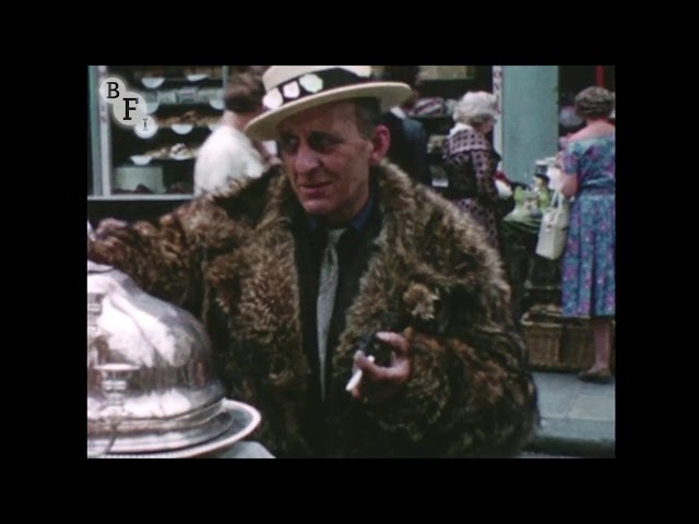 Portobello Road Market - Personal Film - c.1954 | BFI National Archive