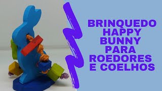 Vídeo de Brinquedo Happy Bunny para Roedores e Coelhos Little Dreams