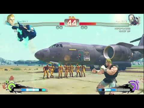 SSF4: pikagoma (Abel) VS HIROPON (Seth)