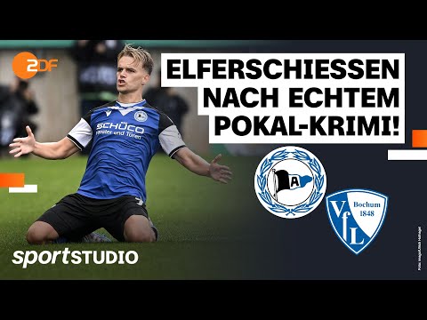 Arminia Bielefeld – VfL Bochum Highlights | DFB-Pokal 2023/24 | sportstudio