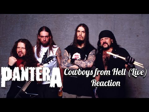 Pantera - Cowboy from Hell (Live at Ozzfest) Reaction