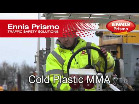MMA Nitesite by Ennis Prismo - Cold Plastic Road Marking