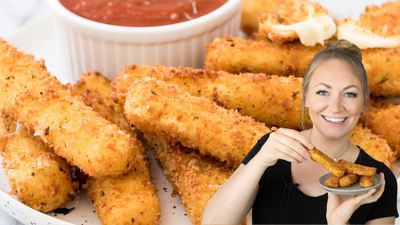 Turn String Cheese into Mozzarella Sticks