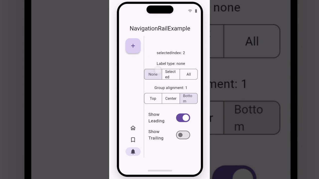 Flutter Navigation Rail #devloper #coding #flutter