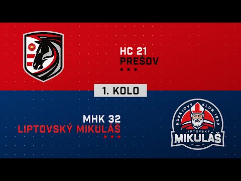 1.kolo HC 21 Prešov - MHK 32 Liptovský Mikuláš HIGHLIGHTS
