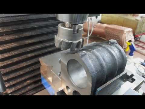 Steam Locomotive 9F Build  Part 21 - Cylinders Part 2