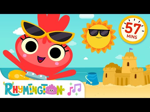 It's Way Too Hot Today + More | Fun Preschool Songs for Kids! | Rhymington Square