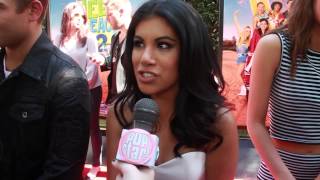 Teen Beach 2 Red Carpet Exclusive: Piper Curda & Chrissie Fit video