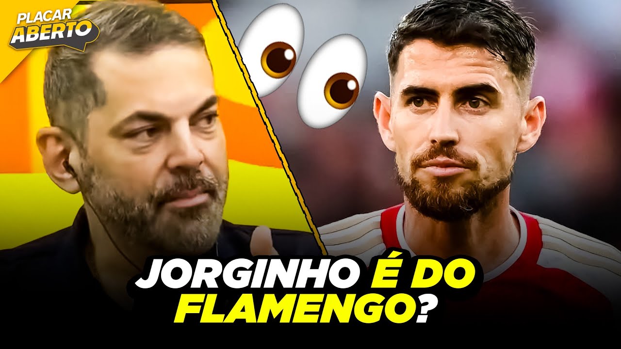 JORGINHO VEM OU NÃO VEM PARA O FLAMENGO? | Cortes do Placar Aberto