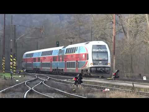 City Elefant na odjezdu ze stanice Zadní Třebaň 28.12.2022