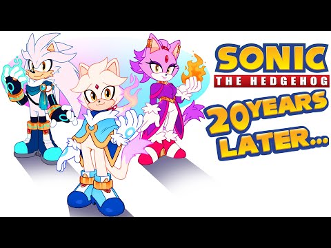 Time Family: Silver x Blaze - Sonic 20 Years Later Comic Dub Compilation