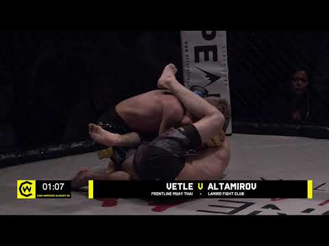 VETLE VS ALTAMIROV - 135lbs Amateur MMA Junior Title Contest #CWSE24