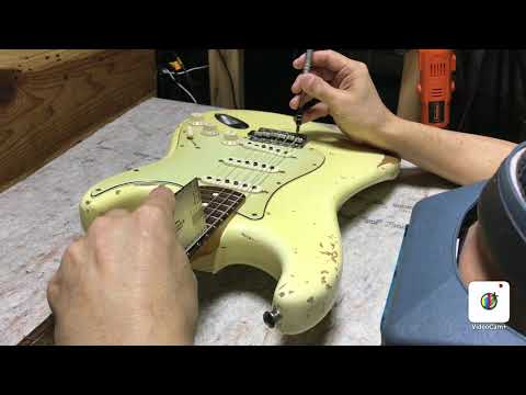 Guitar Setup - Fender 60s Road Worn Stratocaster Olympic White (49556)