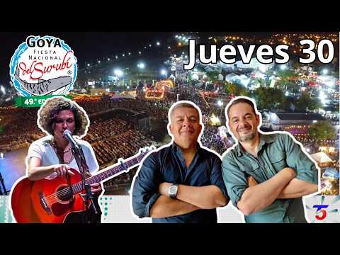 🔴🎣 49° Fiesta Nacional del Surubí | Jueves 30 | #49FNS | Noche de la "Peña de Amboé"