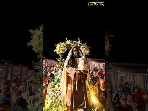 Procesión En Honor A La Virgen Del Carmen En Nuestro Pueblito De Carmen De Cura...