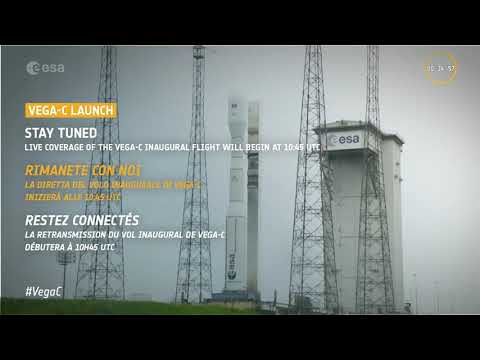 Vega-C launch (as streamed live on 13th Jul 2022)