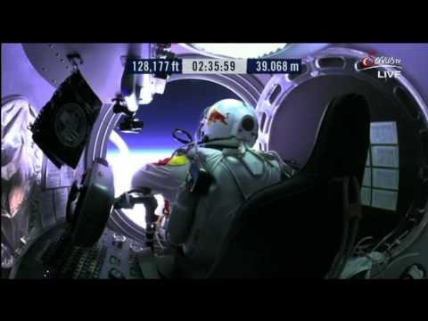 Felix Baumgartner Red Bull Stratos (German) Part 1