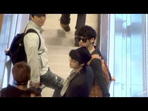 [Fancam] 110918 BEAST Gikwang #2 @ Incheon Airport to Spain