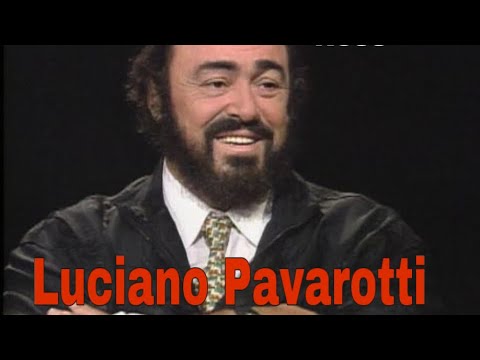 Luciano Pavarotti interviewed by Charlie Rose ( 1993)