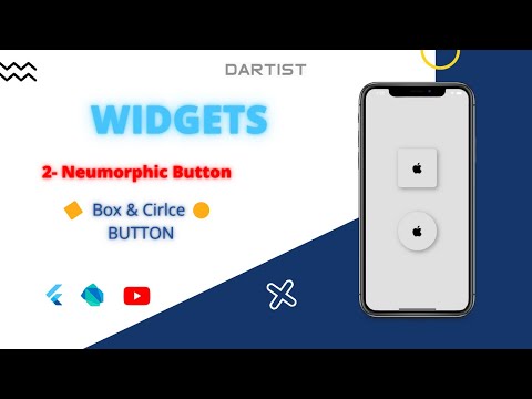 Flutter Widgets: 2- Neumorphism Button