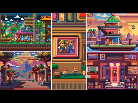 Animated Pixel Art Game Showcase: AI's Creative Masterpieces! 🎮🎨