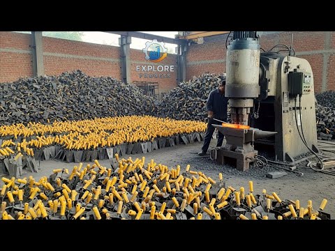 It's Amazing Process of Making Construction Tools From An Old Metal Forging Process