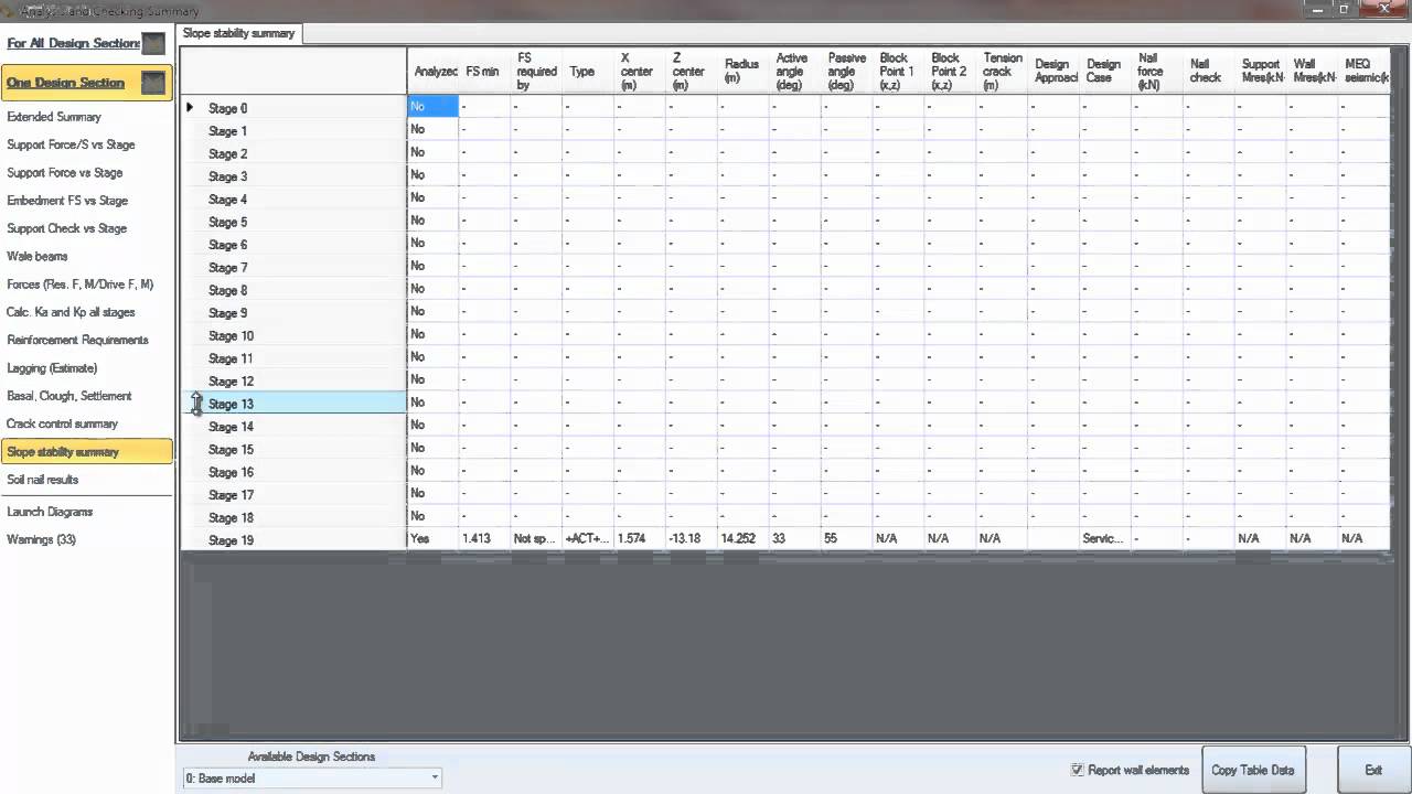 Using Slope Stability in DeepXcav software