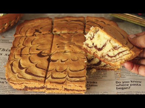 Marble Cake Recipe for Hi Tea 😍 Recipe By Chef Hafsa