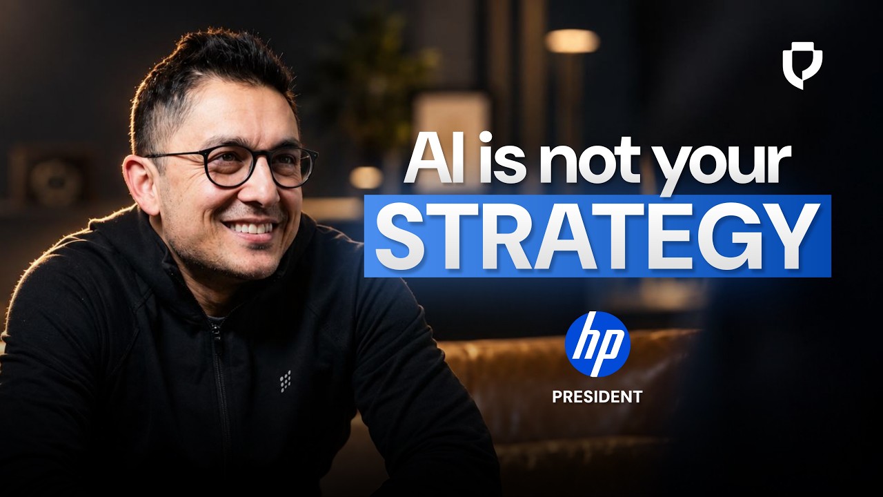HP President on Replacing Middle Management with AI Agents | Faisal Masud | E314