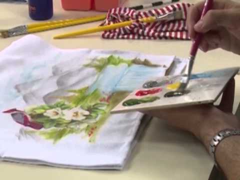 Programa Arte Brasil - 10/03/2015 - Luís Moreira - Pintura Adesivada em Pano de Copa