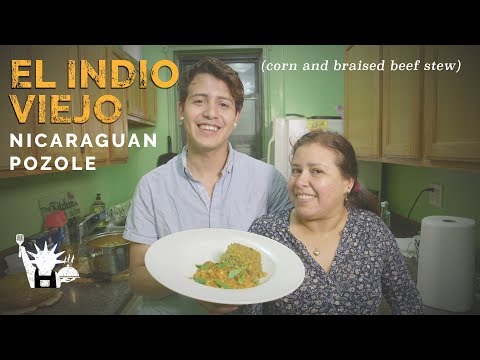 Native Dish: Nicaraguan Indio Viejo Stew - NYC Immigrant Cuisine: Javier Álvarez