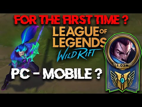 Former 1 MILLION POINTS YASUO TRIES WILD RIFT FOR FIRST TIME(SEE WHAT HAPPENS!