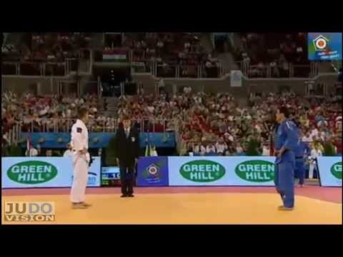 Judo European Championships Teams 2013: Men Bronze HUN - UKR: [-66kg] GORJANACZ - ZANTARAIA