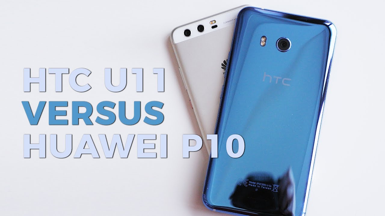 HTC U11 versus Huawei P10: speed test
