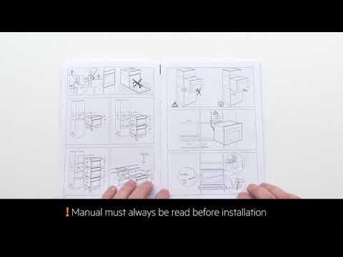 How to install your AEG Compact Oven   Column installation