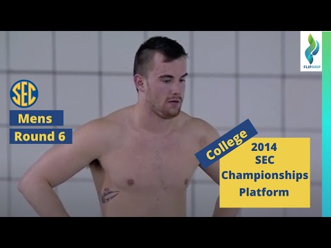 2014 SEC - Southeastern Conference - Mens Platform Diving - Round 6