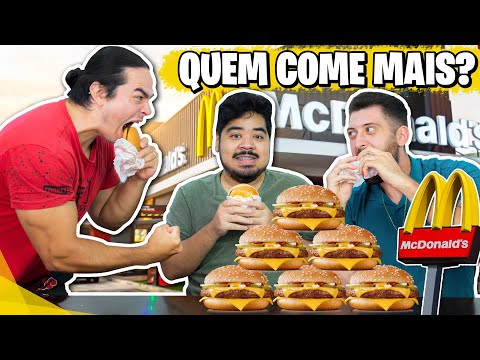 QUEM COME MAIS LANCHE DO MC DONALDS GANHA | Blog das irmãs