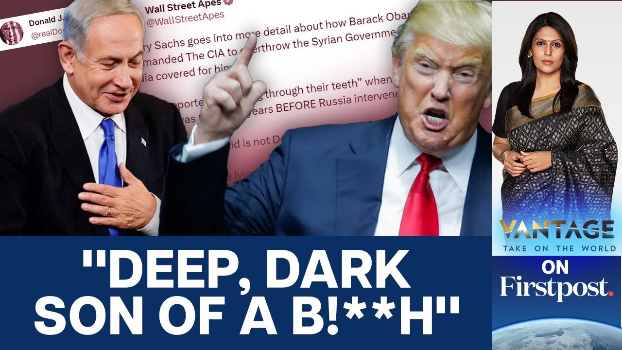 Trump Shares Anti-Netanyahu Video, Israeli PM Cancels US Visit | Vantage with Palki Sharma