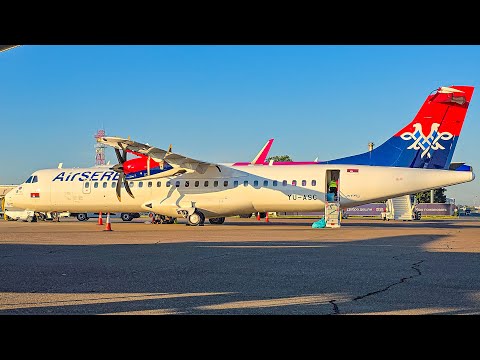 TRIP REPORT | Belgrade to Prague | Air Serbia ATR 72-600