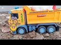 Diy Truck Mini Tractor 4by4 Heavy Rain Damaged The Road Making Road Rc Tractor Science Project 1